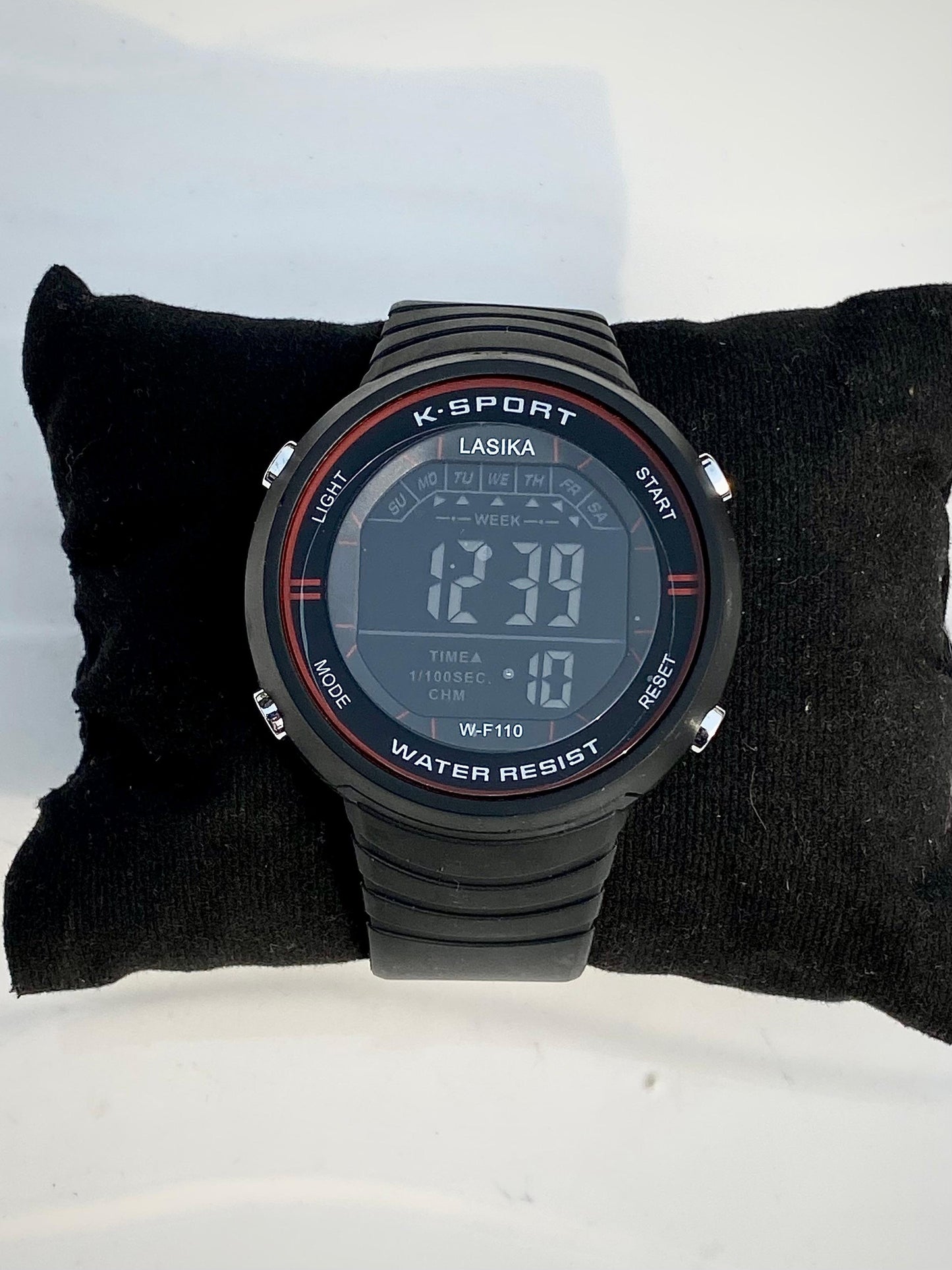 Gym Wear Day&Date silicone Strap Watch