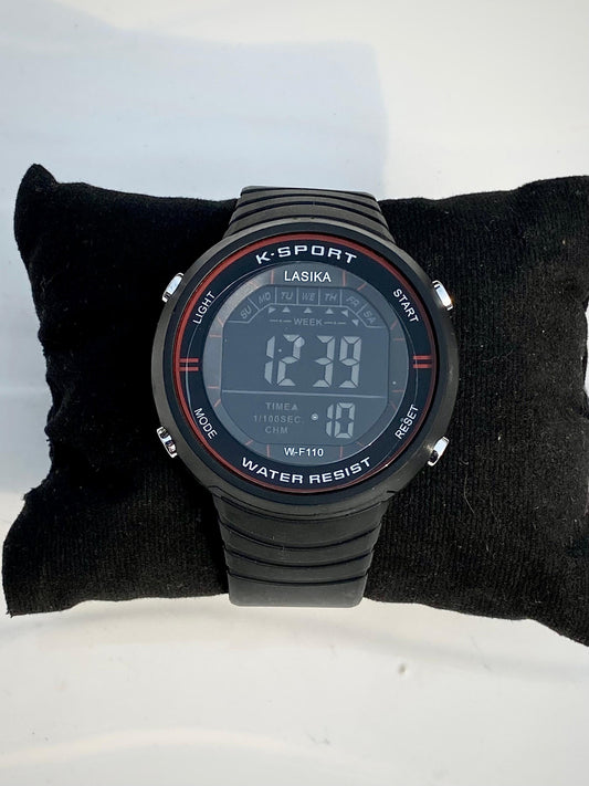 Gym Wear Day&Date silicone Strap Watch