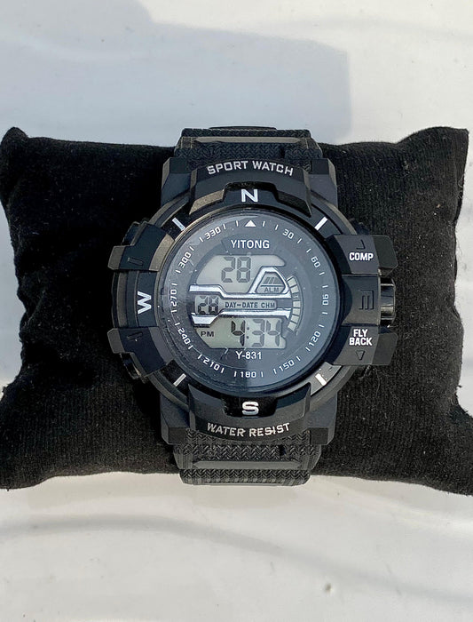 Gym Wear Silicone Strap watch